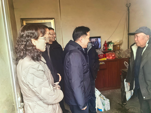 区政协组织开展“新春送温暖”走访慰问活动